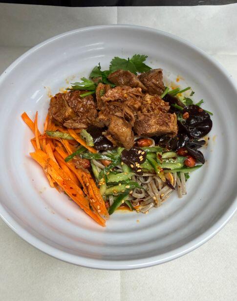 Spicy Beef Cold Noodle