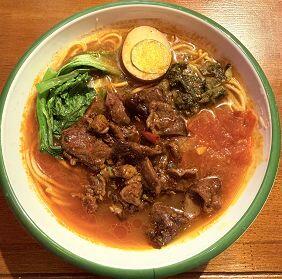 Spicy Cumin Lamb Noodle Soup