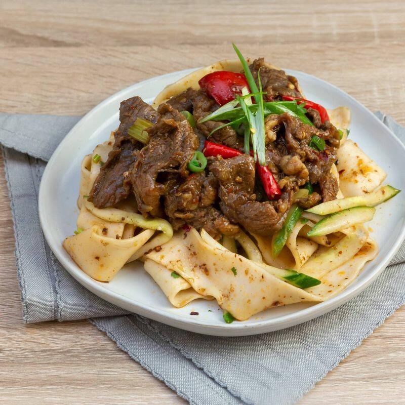 Spicy Cumin Lamb Dry Noodle