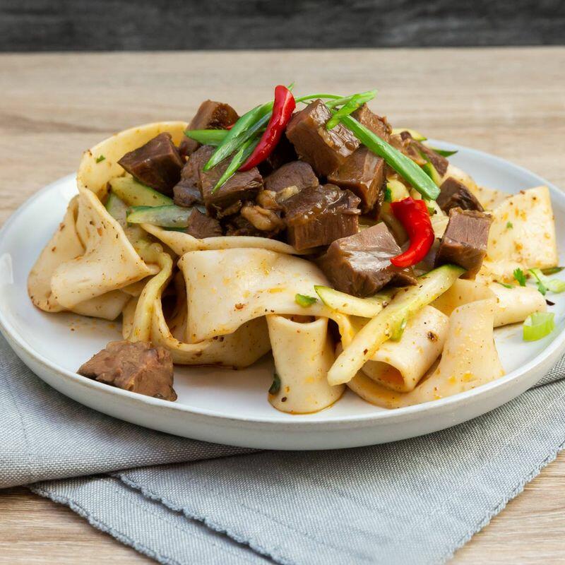 Spicy Beef Dry Noodle